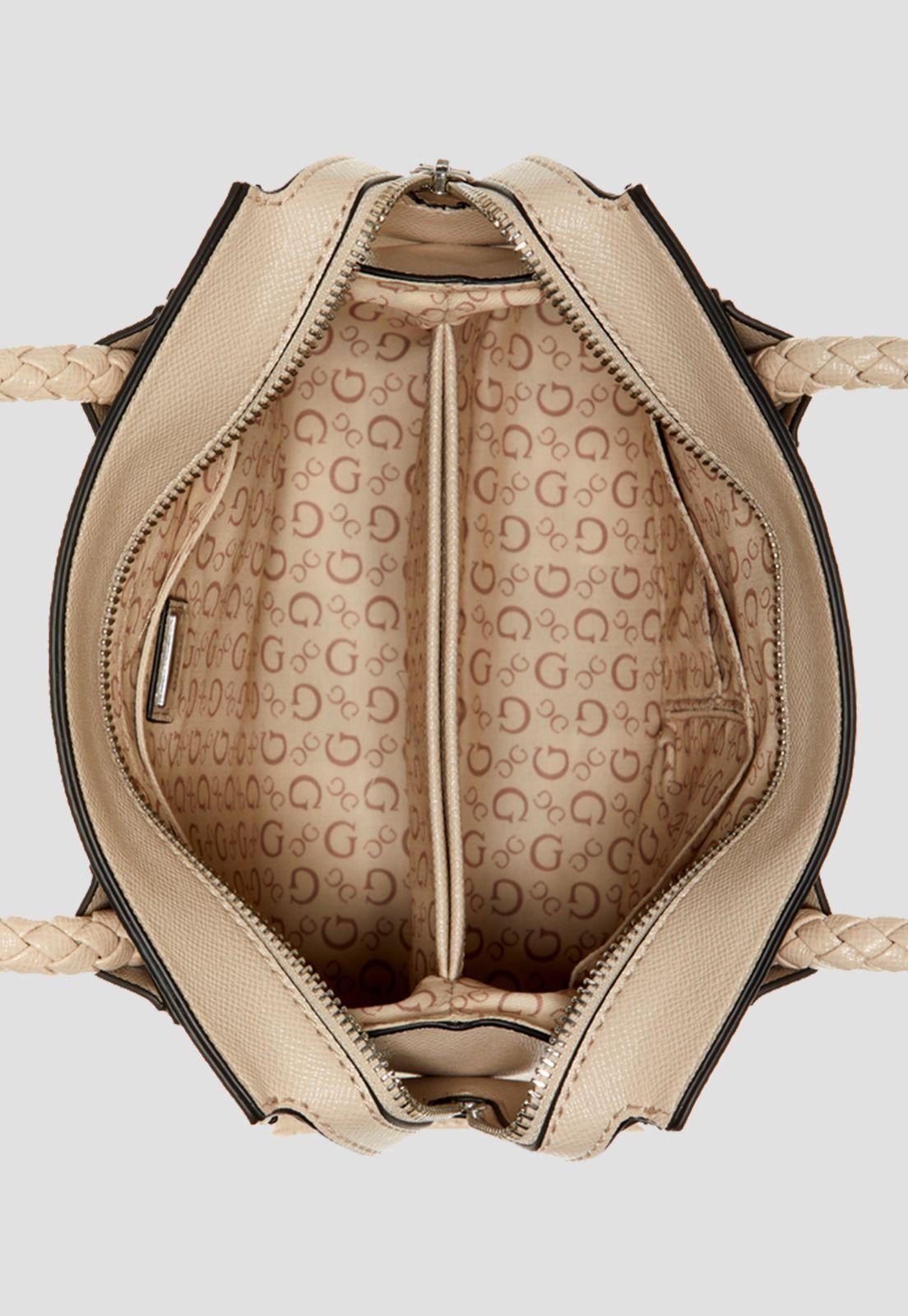 Cartera Oceanview Small Satchel Ivo Blanco Guess-3