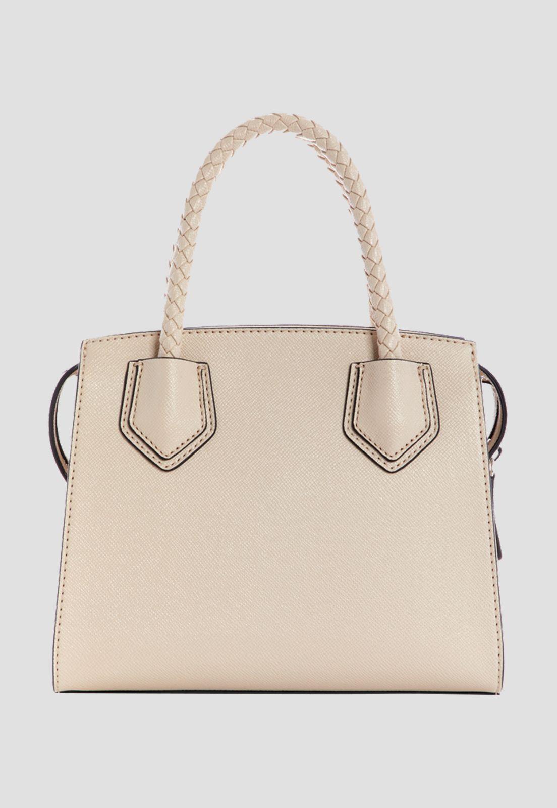 Cartera Oceanview Small Satchel Ivo Blanco Guess-2