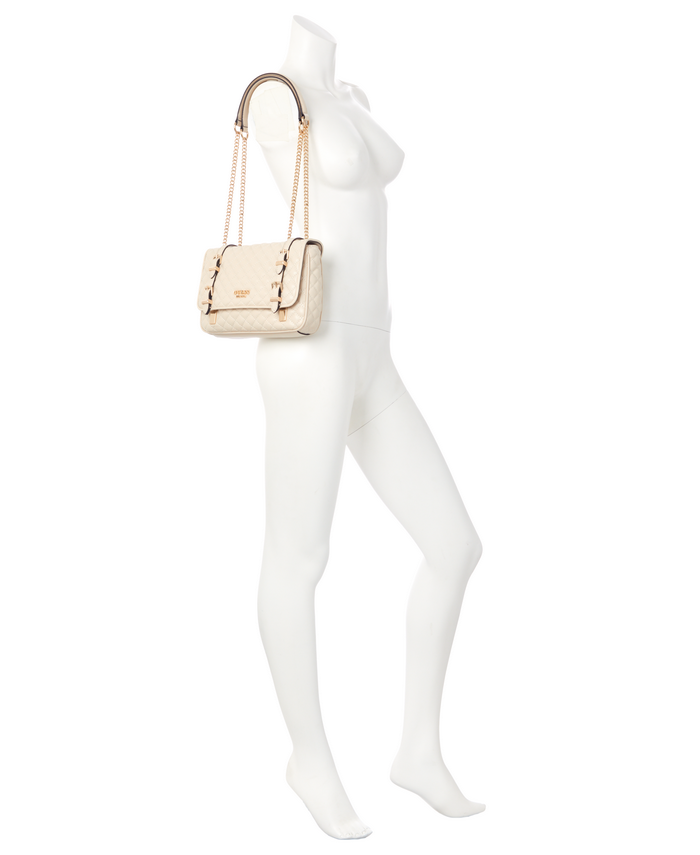 Cartera Guess Adam Convertible Xbody Flap Sto Crema-4