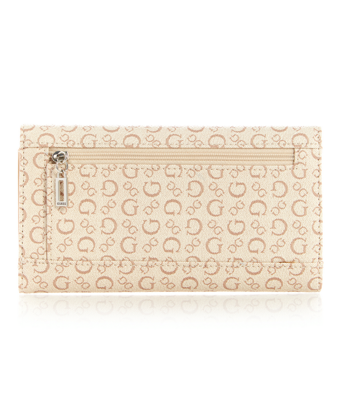 Billetera G Factory Basira  Slim Clutch Kha Crema-1