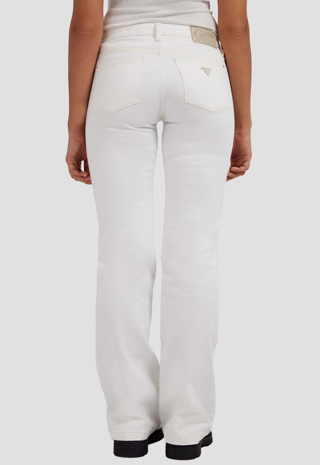 Jeans Guess Sexy Boot Thec Blanco-2