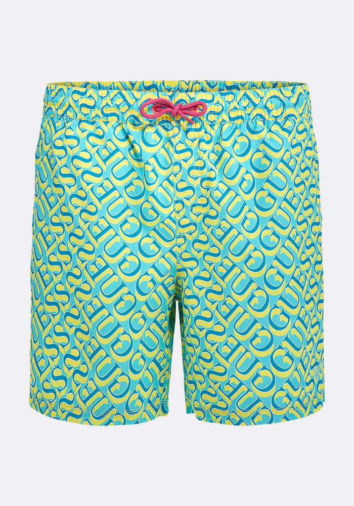 Traje De Baño Woven Medium 1000 P20K Verde Guess-2