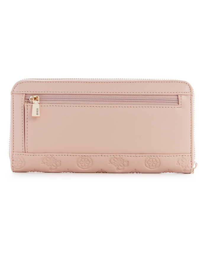 Billetera Guess La Femme Slg Large Zip Around Plr Rosado-1