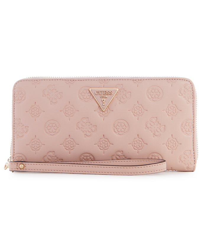 Billetera Guess La Femme Slg Large Zip Around Plr Rosado-0