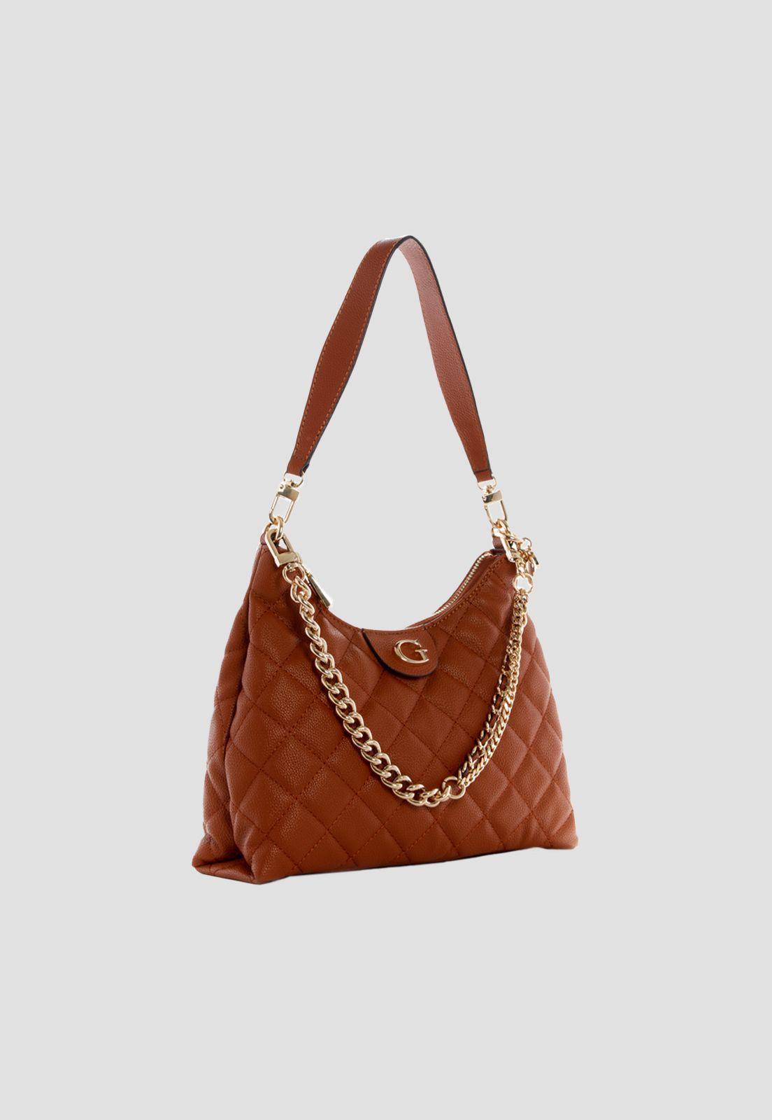 Cartera Gillian Hobo Cog Café Guess-1