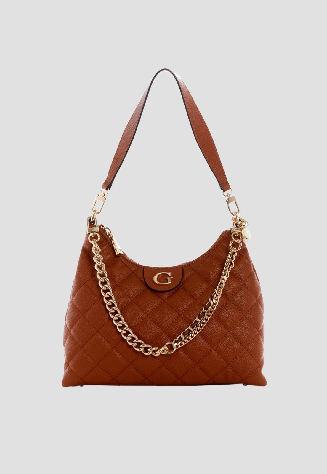 Cartera Gillian Hobo Cog Café Guess-0