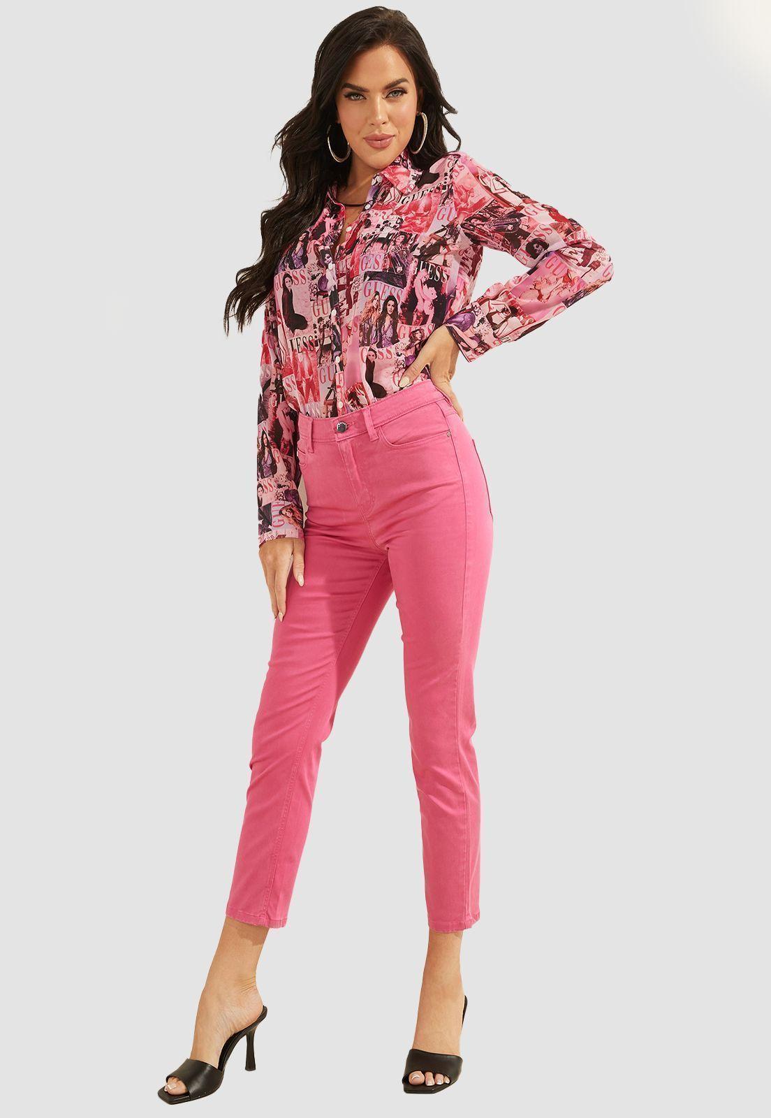 Camisa Guess Ls Ggt Ferris Shirt-0