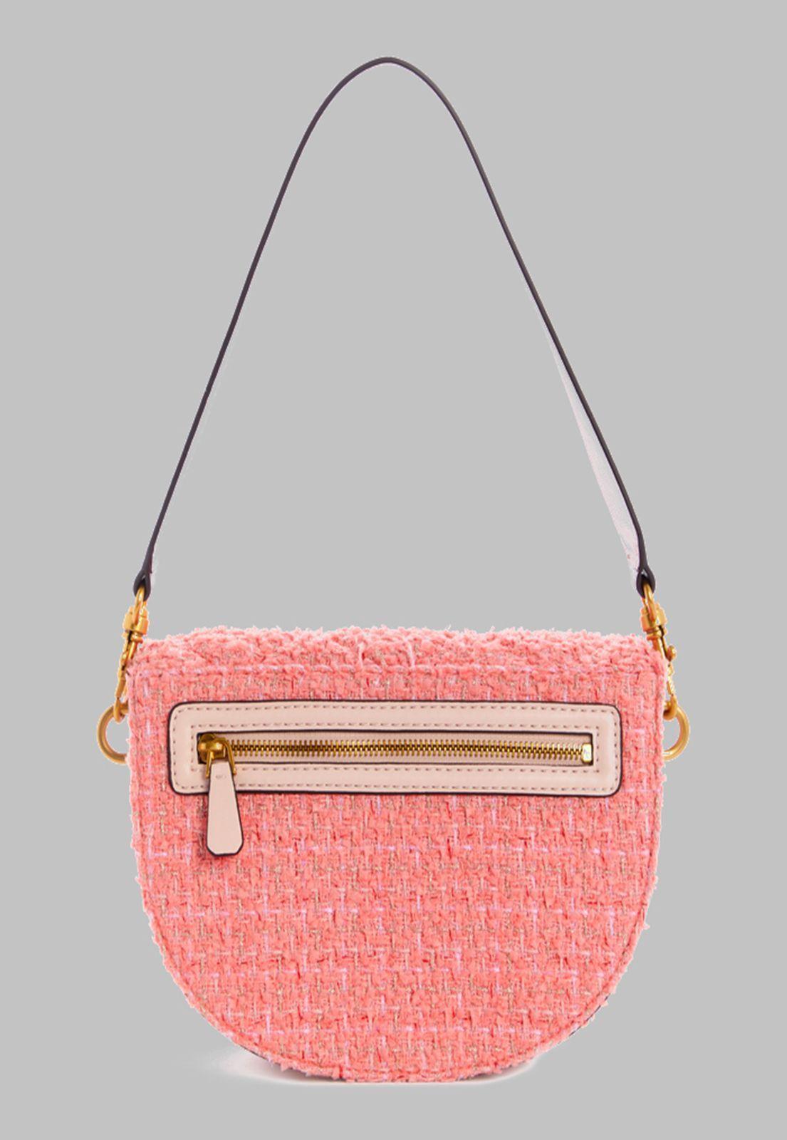 Cartera Guess Danna Saddle Bag Cor Coral-2