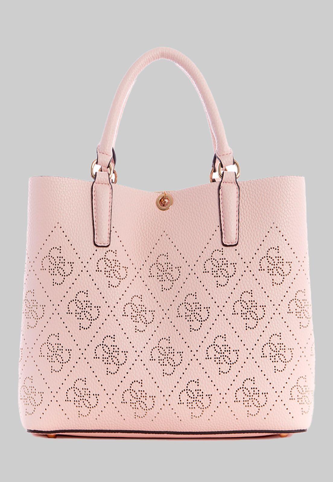 Cartera Amara Girlfriend Satchel Dpd Rosado Guess-2