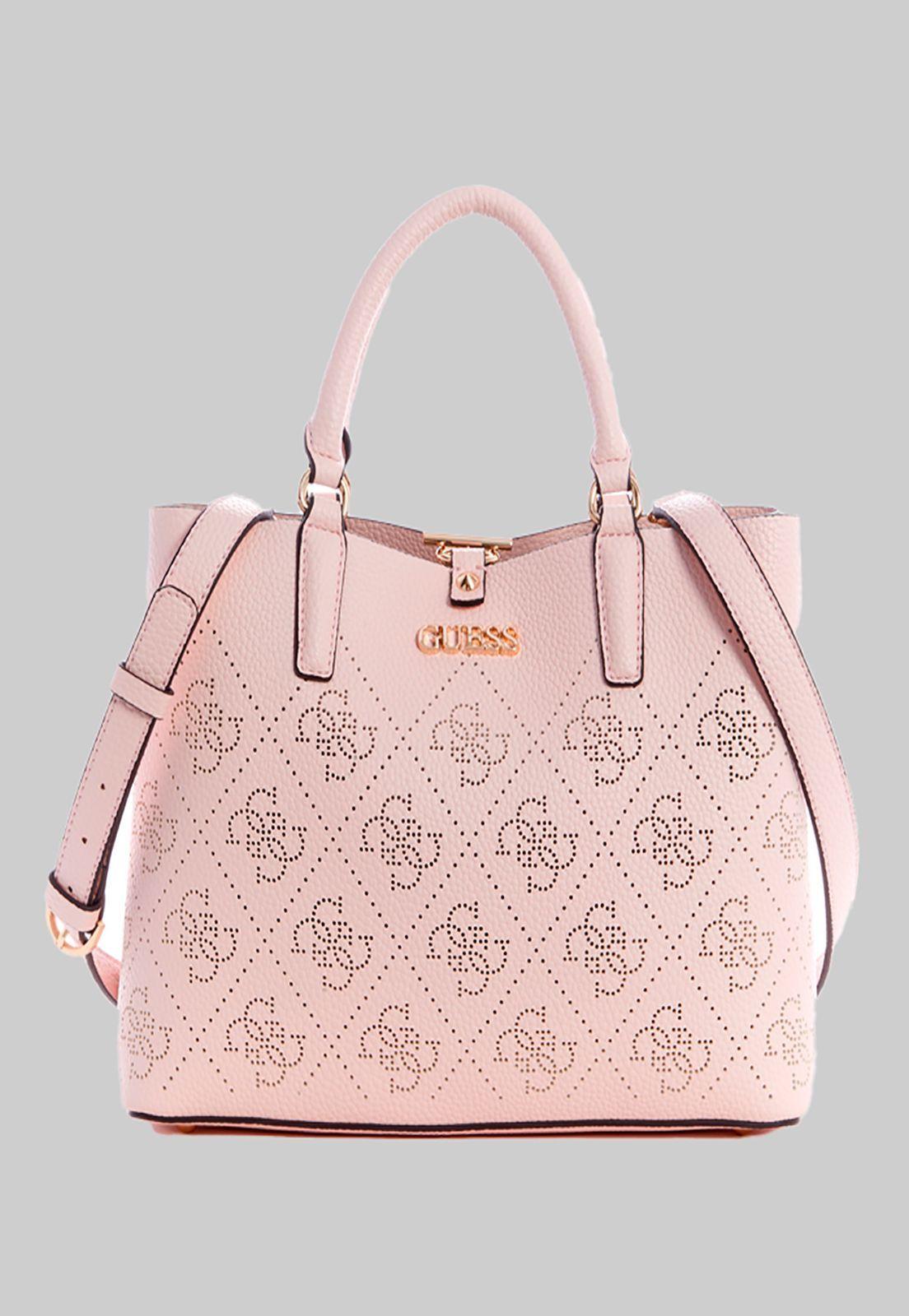 Cartera Amara Girlfriend Satchel Dpd Rosado Guess-0