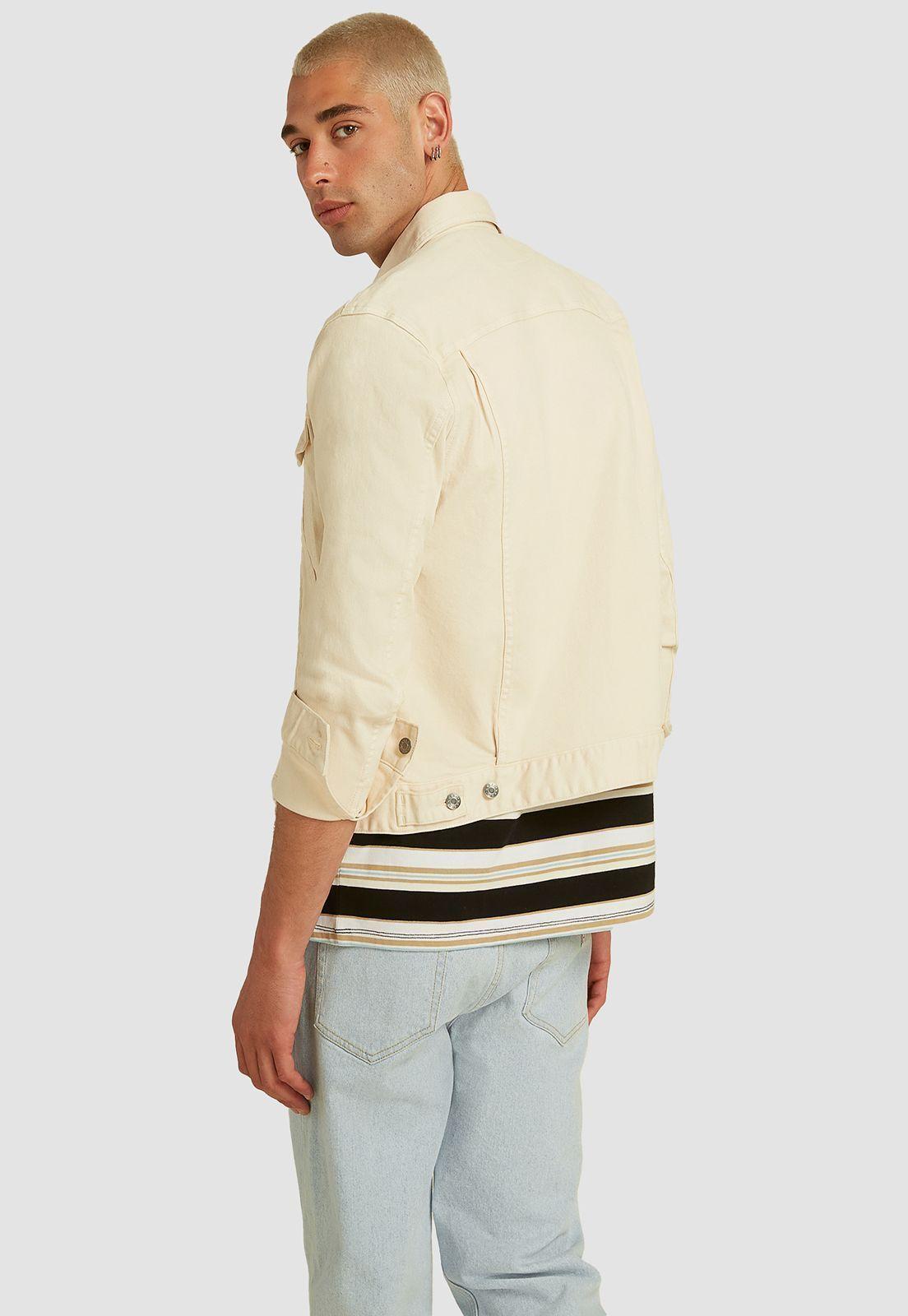 Chaqueta Guess Go Kit Wht Denim Jacket-1