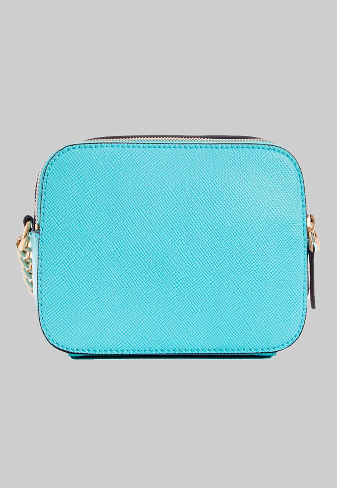 Cartera Alexie Crossbody Flap Trq Celeste Guess-2