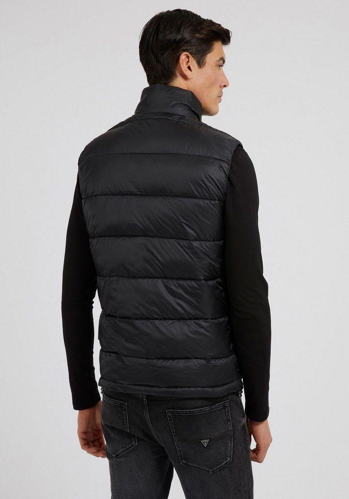 Chaqueta Guess Super Light Puffa Vest Jblk Negro-1