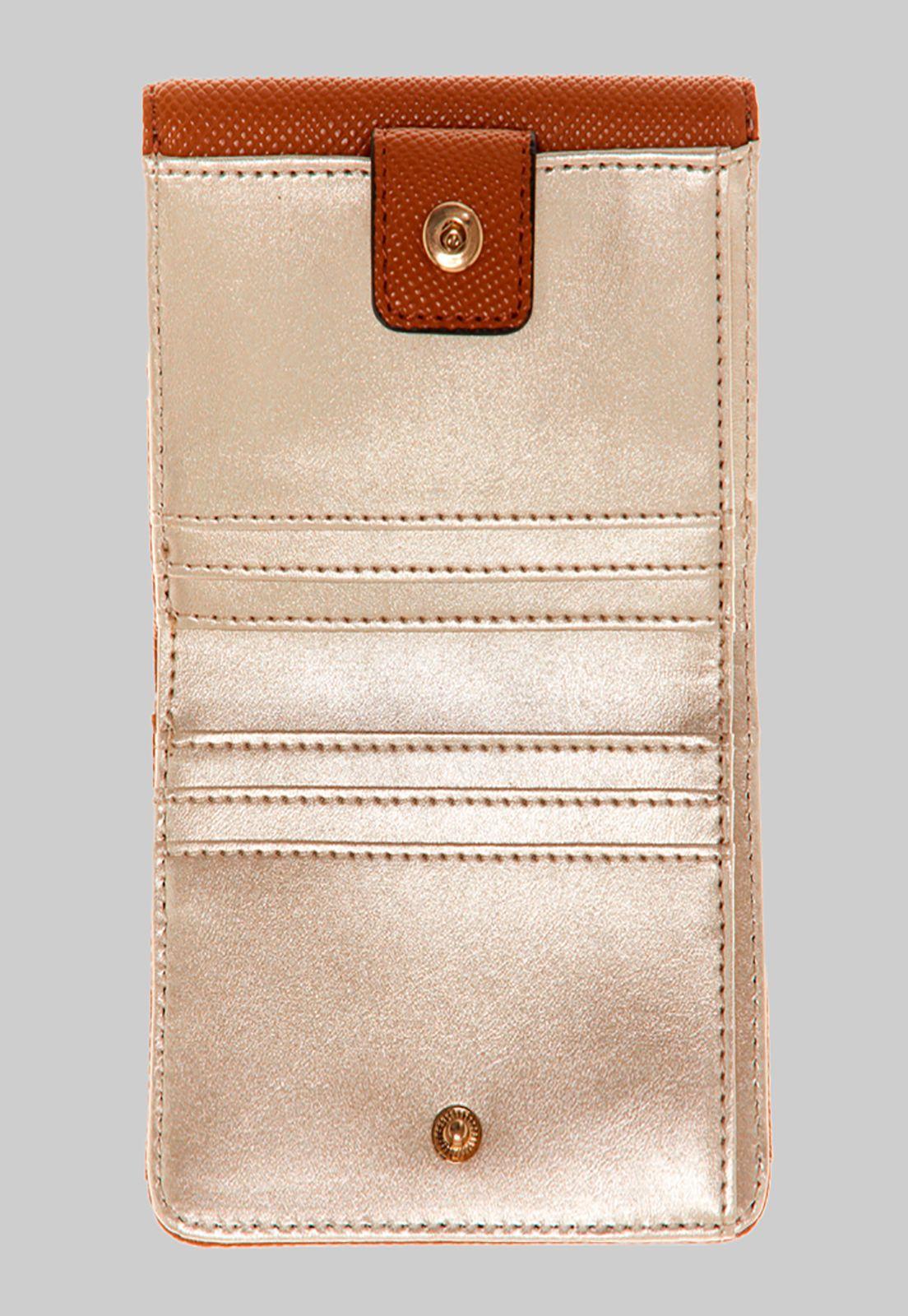 Billetera Triana Slg Card & Coin Rosado Guess-2