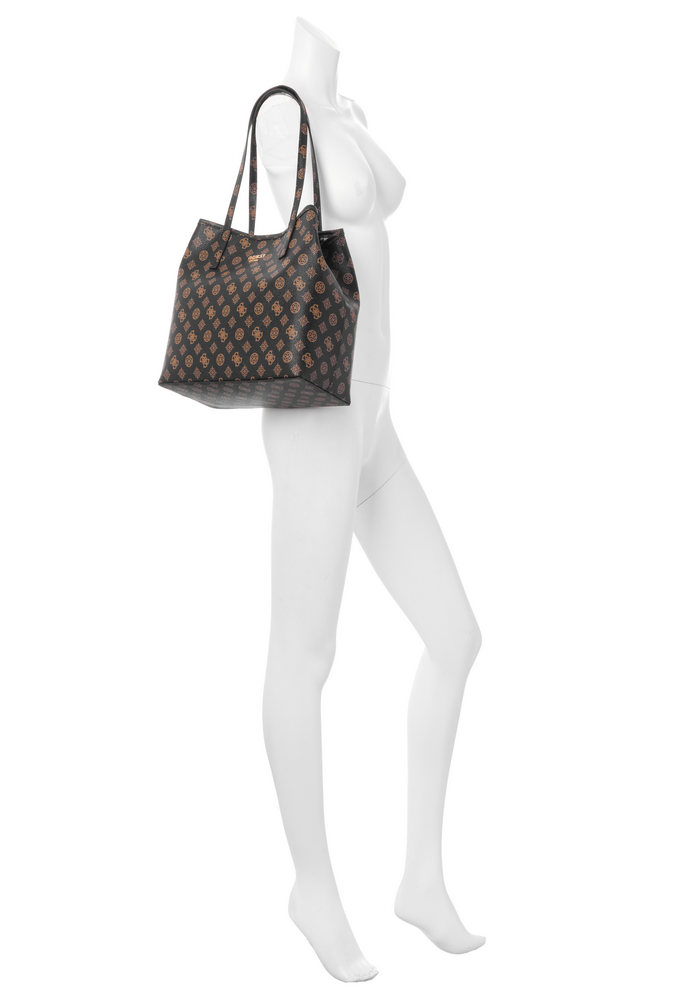 Cartera Vikky Tote Bro Café Guess-3