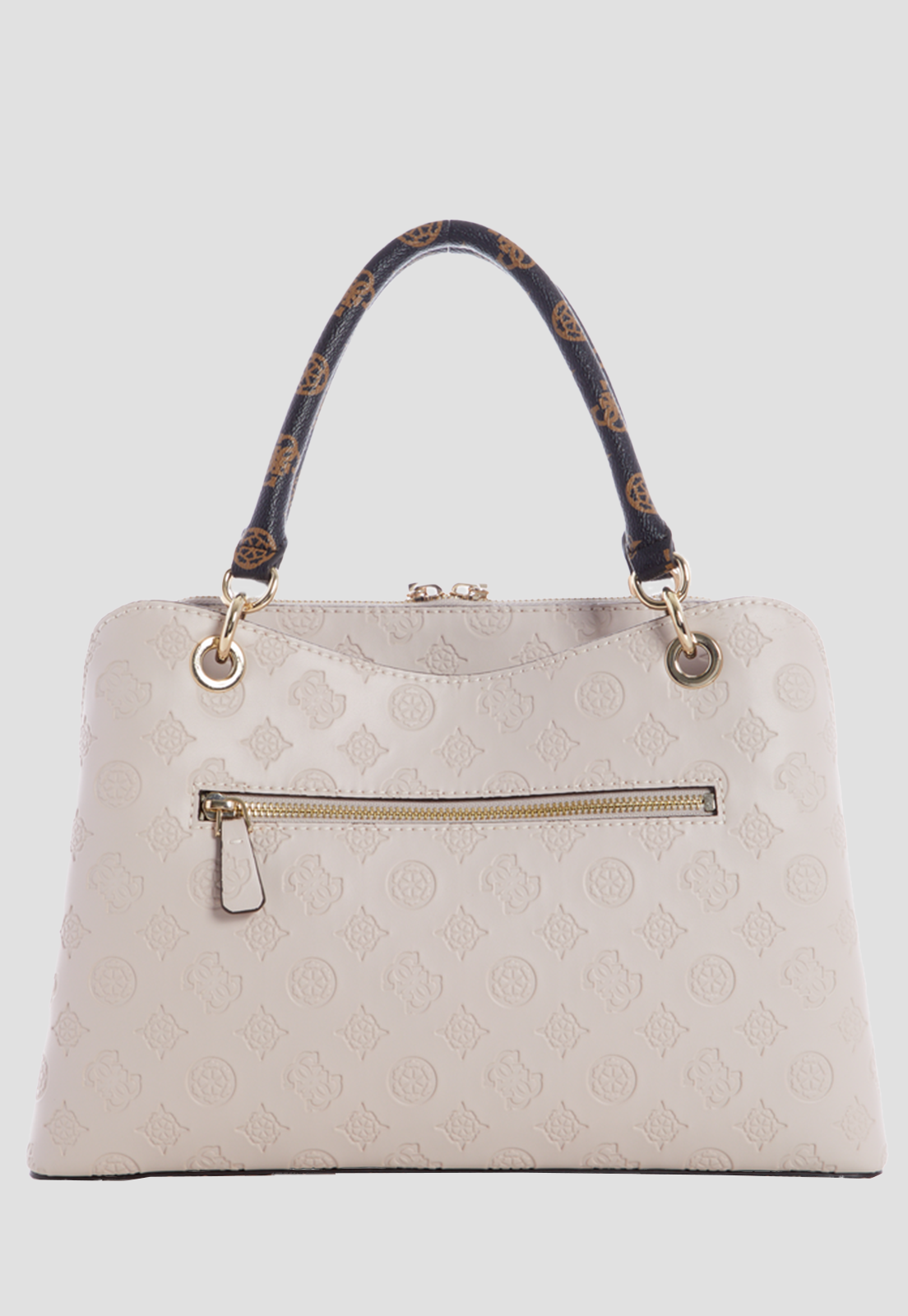 Cartera Carlson Girlfriend Satchel Sml Crema Guess-2