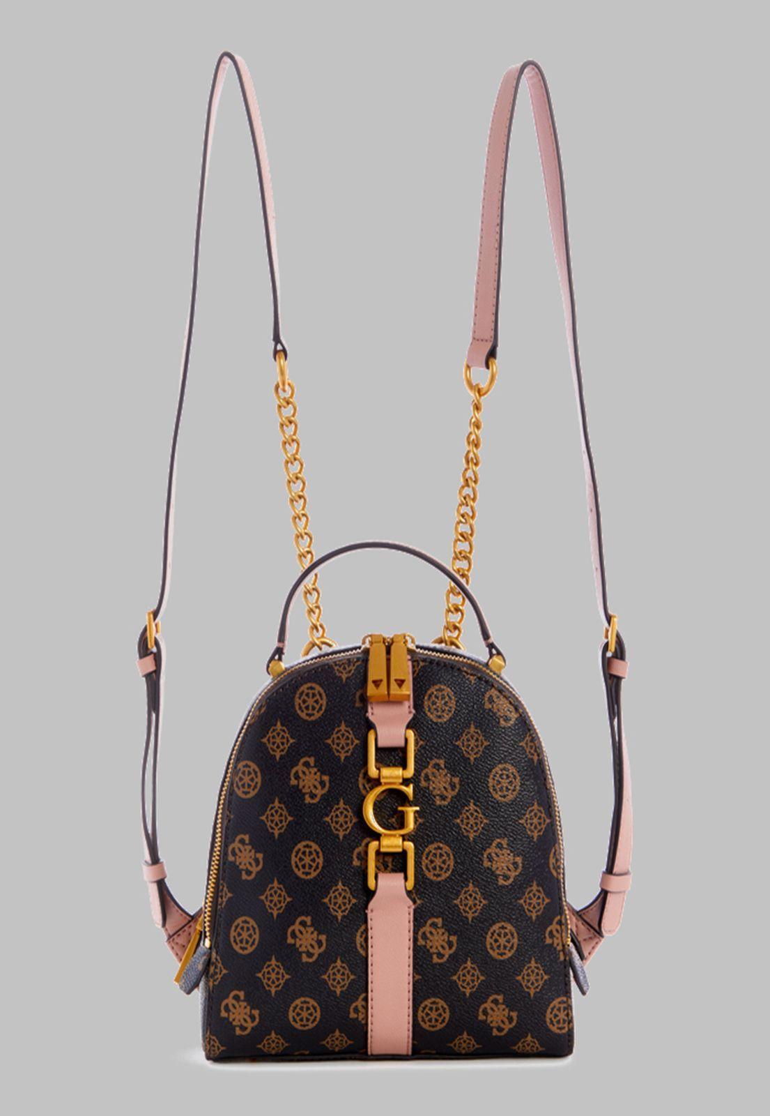 Mochila Guess Briana Backpack Mlo Café-0