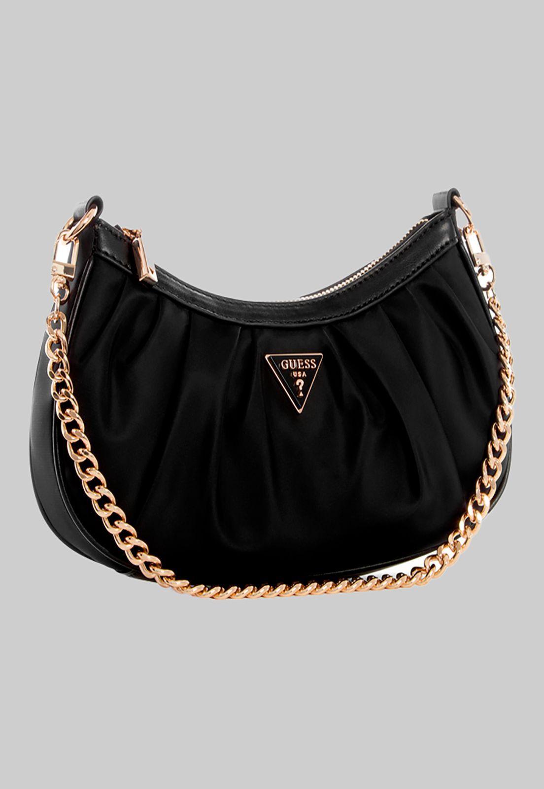 Mini Cartera Mariana Top Shoulder Bag Negro Guess-1