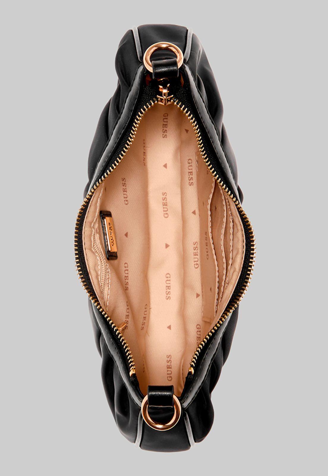 Mini Cartera Mariana Top Shoulder Bag Negro Guess-3