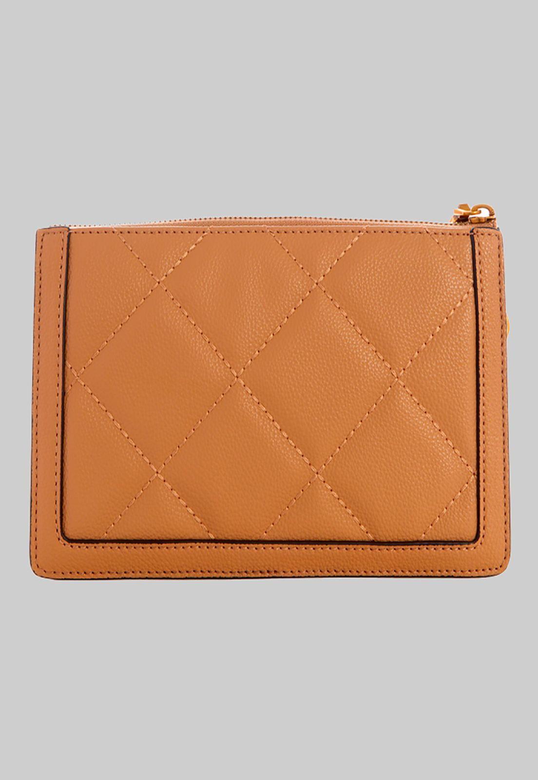 Mini Cartera Abey Multi Cmprtmnt Shldr Beige Guess-2