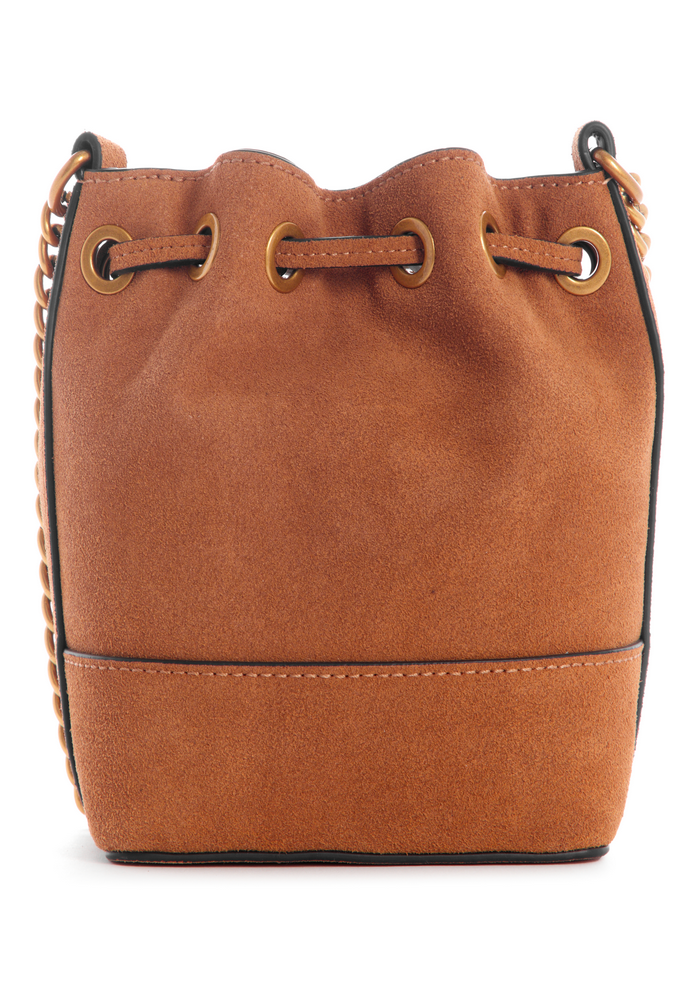 Cartera Kaoma Crossbody Bucket Tan Beige Guess-1