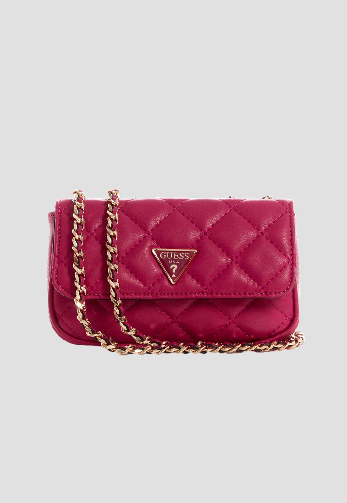 Mini Cartera Cessily Micro Mini Fuc Rosado Guess-0