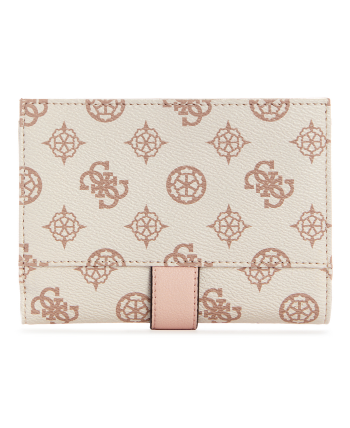 Billetera Guess Briana  Fold Organizer Crg Crema-1