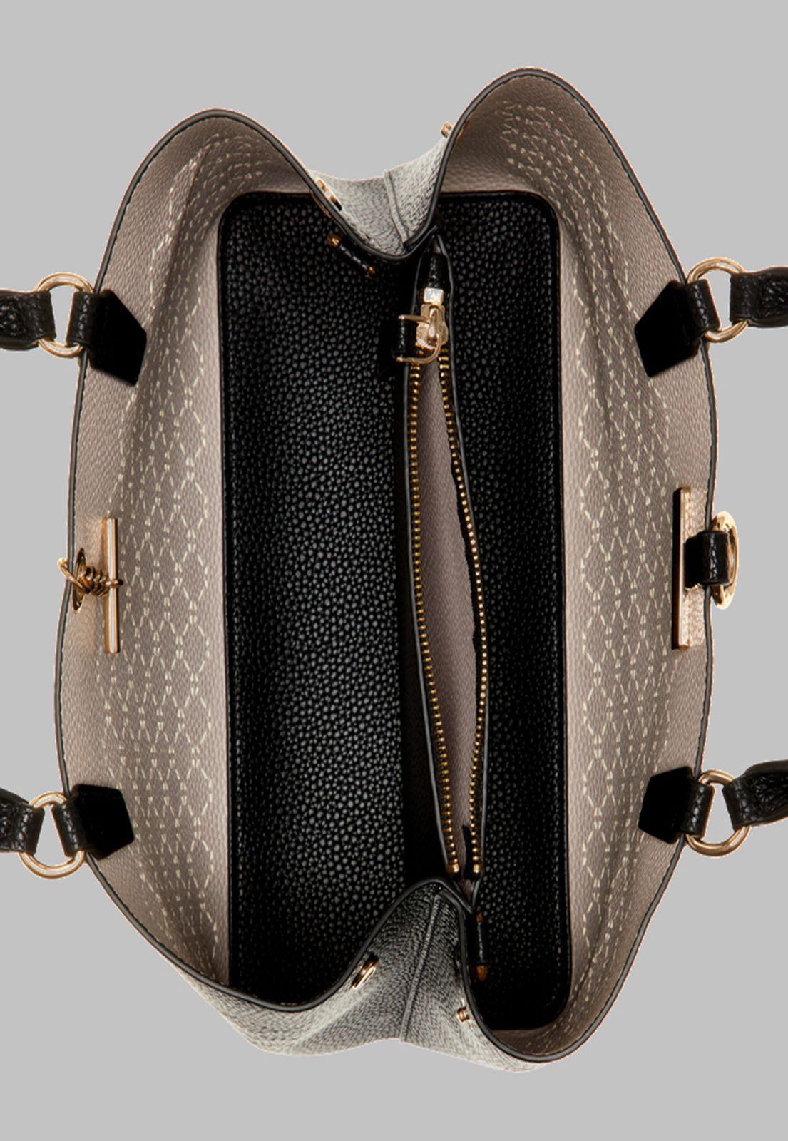 Cartera Guess Amara Girlfriend Satchel Bla Negro-3