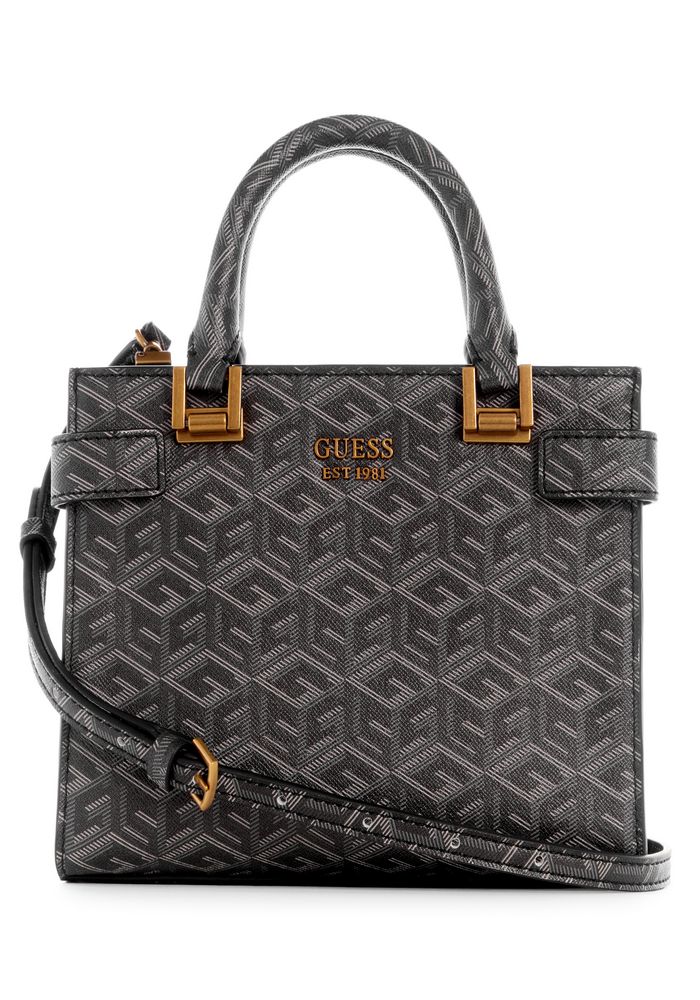 Mini Cartera Atene Gris Guess-0