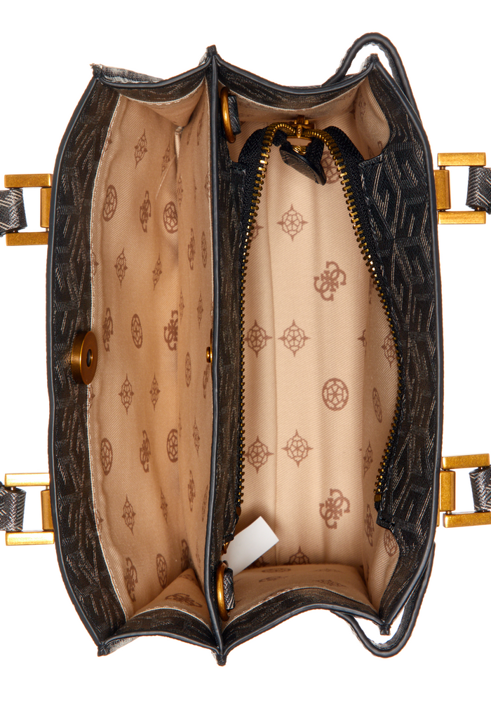 Mini Cartera Atene Gris Guess-3