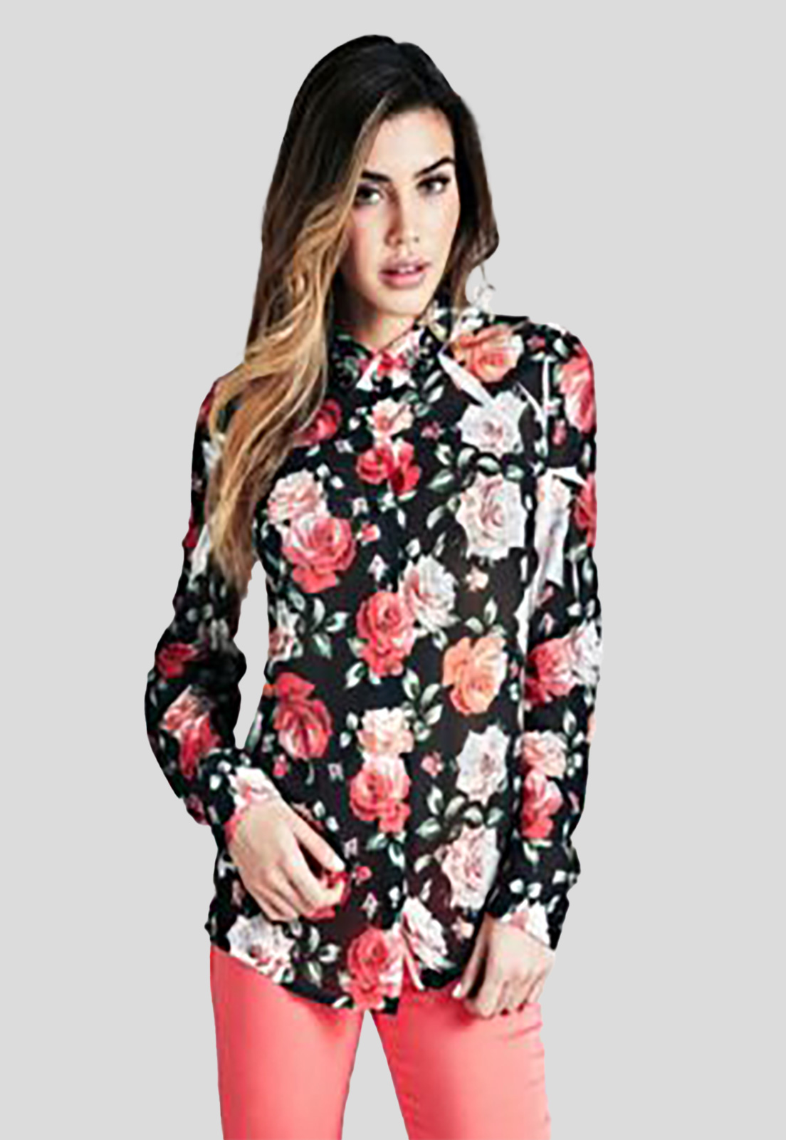 Camisa Guess Ls Clouis Shirt-0