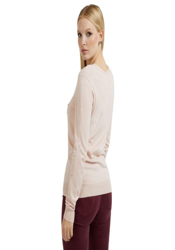 Tejido Guess Liliane Rn Ls Sweater G6O1 Rosado-1