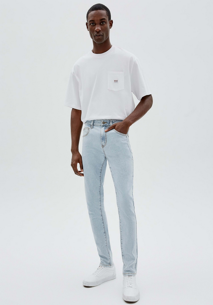 Jeans Guess Go Kit Osborn Wash Skinny Pant F7Nl Celeste-0