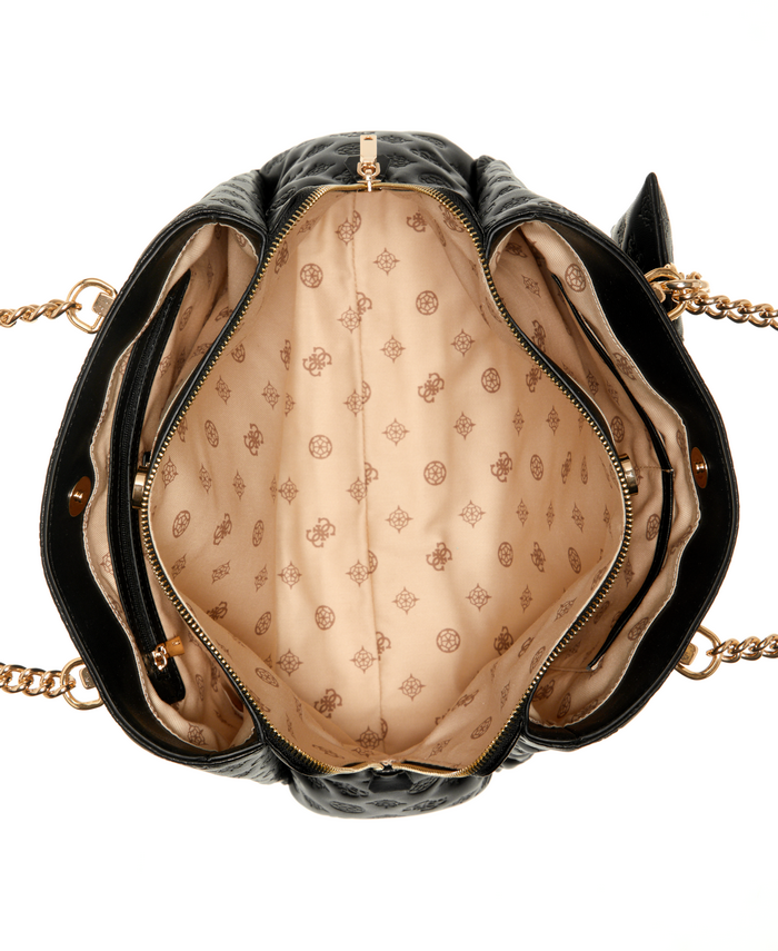 Cartera Guess La Femme Grlfrnd Shldr Stchl Bla Negro-3