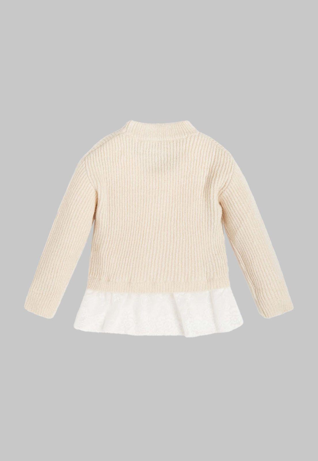 Tejido Ls Sweater Wlace F1J6 Guess Kids-1