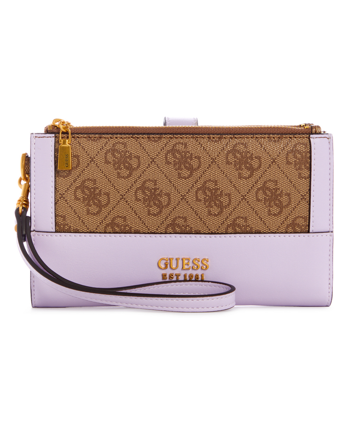 Billetera Guess Katey  Dbl  Organizer Llc Morado-0