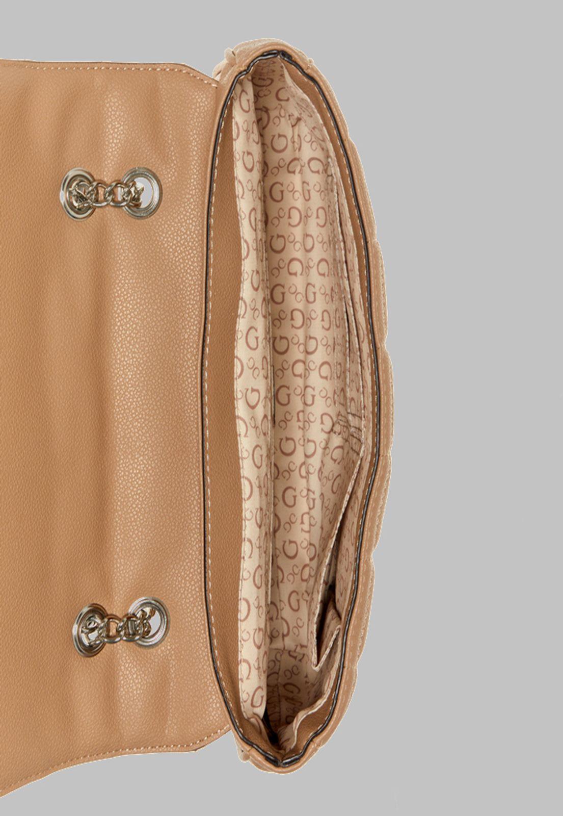 Cartera G Factory Window Rock Crossbody Flap Car Crema-3
