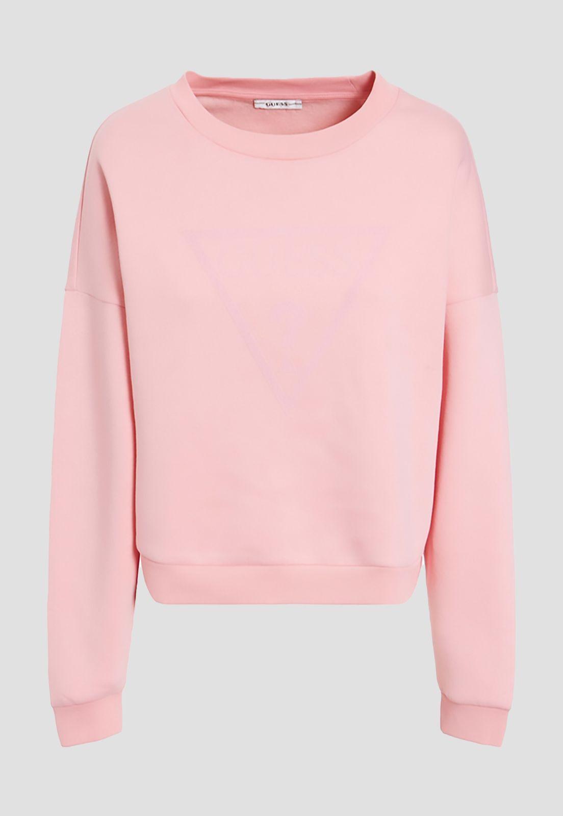 Poleron Guess Juliane Sweatshirt A605 Rosado-3