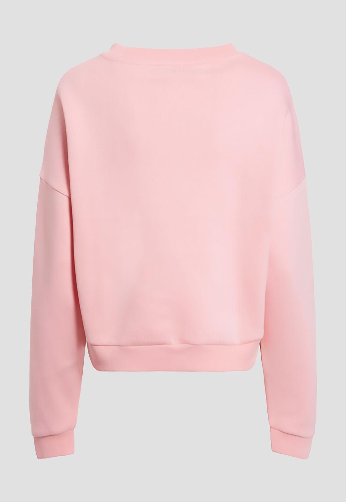 Poleron Guess Juliane Sweatshirt A605 Rosado-4