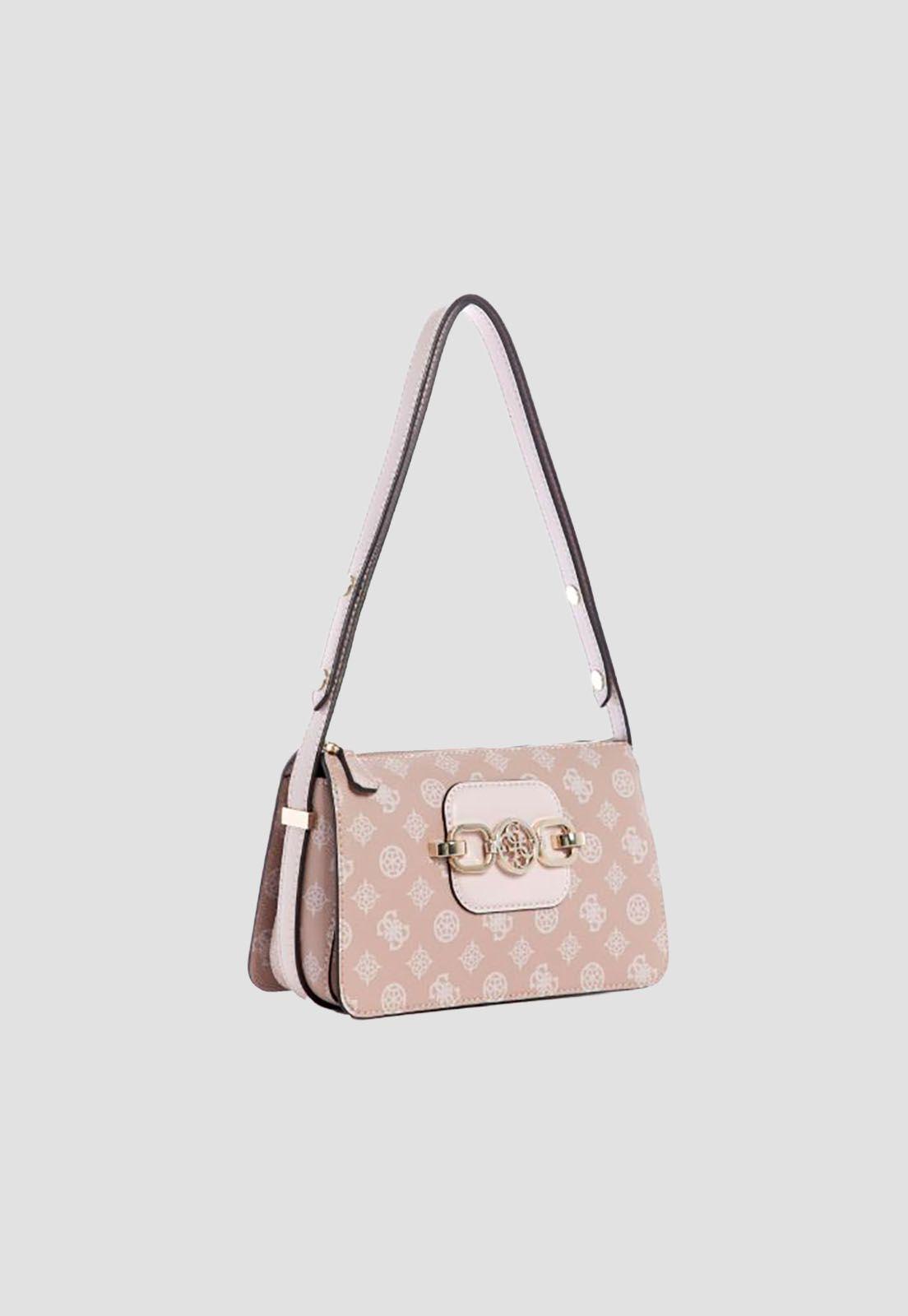 Cartera Hensely Logo P Zip Shldr Bag Guess-1
