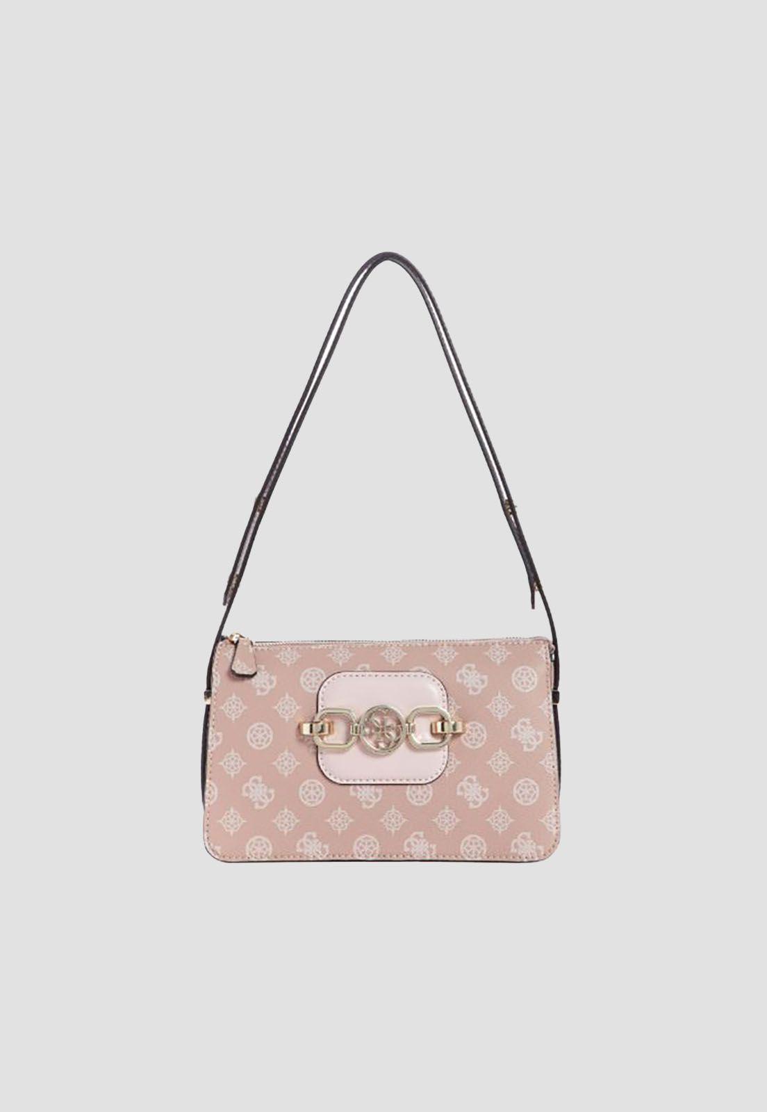 Cartera Hensely Logo P Zip Shldr Bag Guess-0