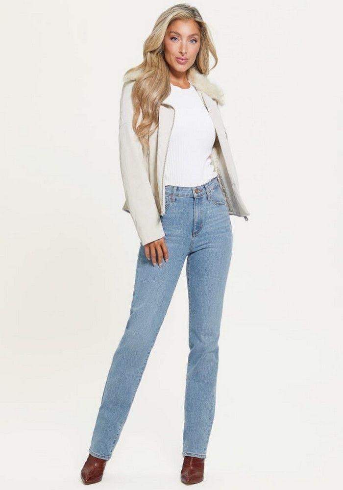 Chaqueta Guess Olivia Jacket G1M5 Crema-2