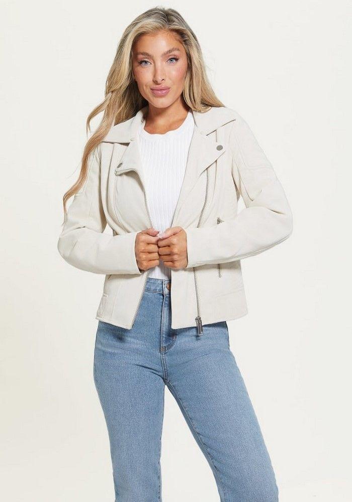 Chaqueta Guess Olivia Jacket G1M5 Crema-0