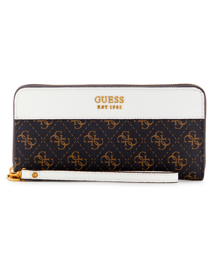 Billetera Guess Katey  Large  Around Bgw Blanco-0