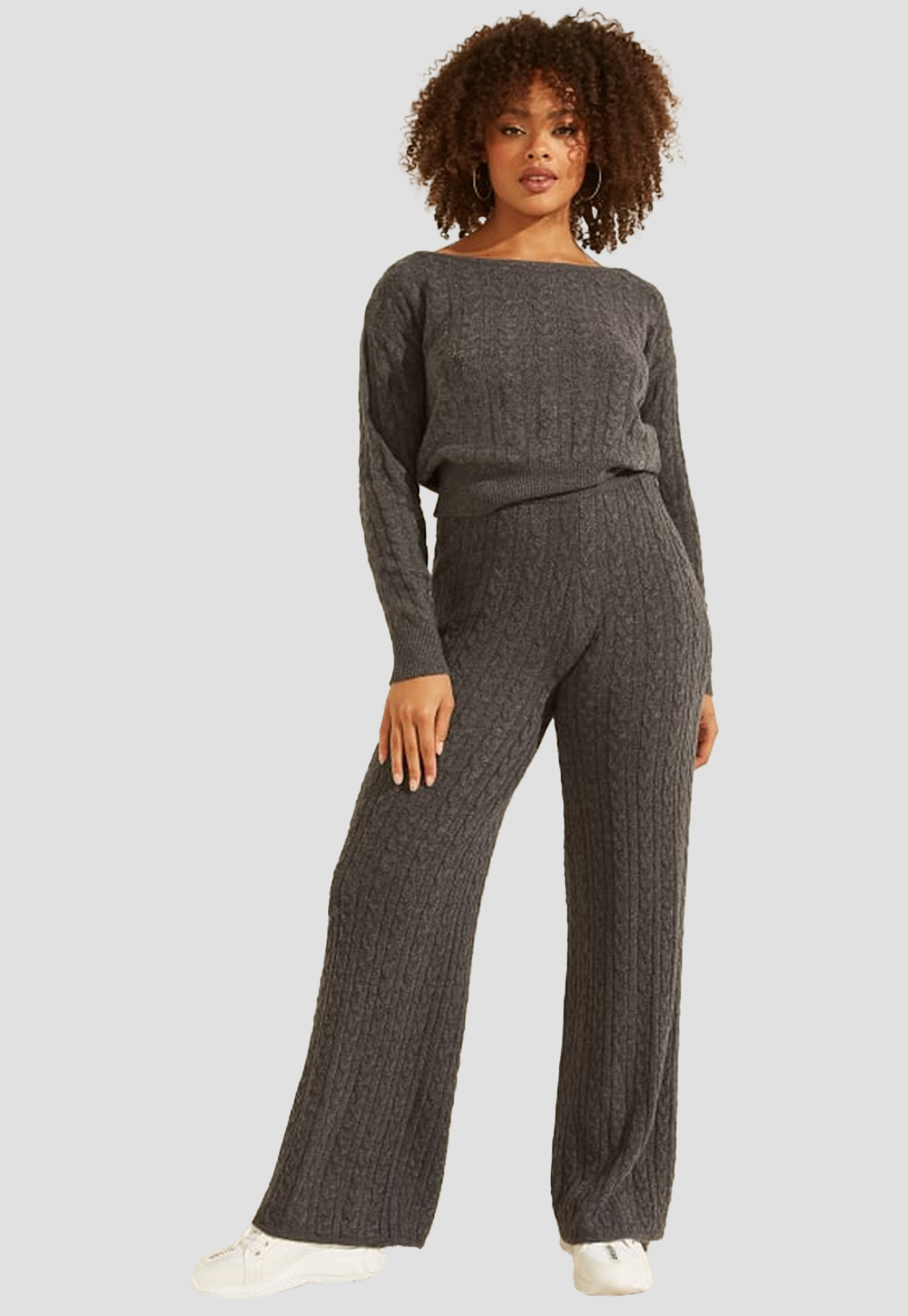 Tejido Guess Ls Sweaters F9G2 Gris-1