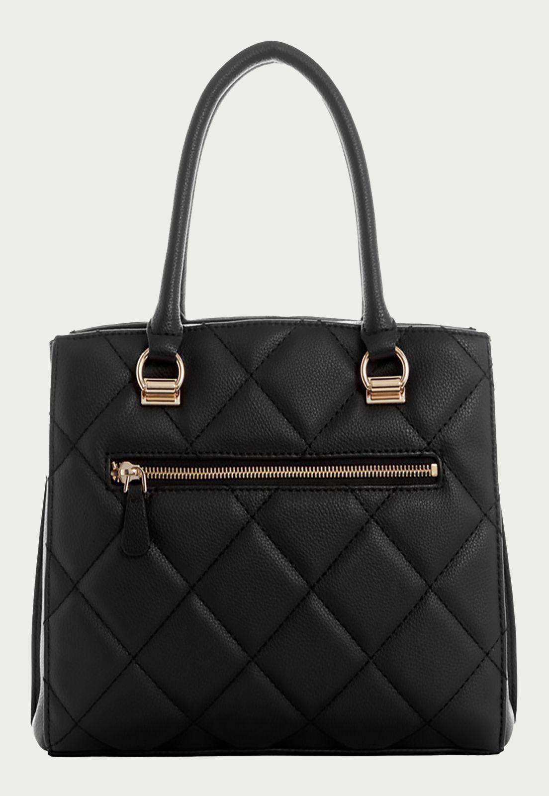 Cartera Fantine Girlfriend Satchel Bla Negro Guess-2