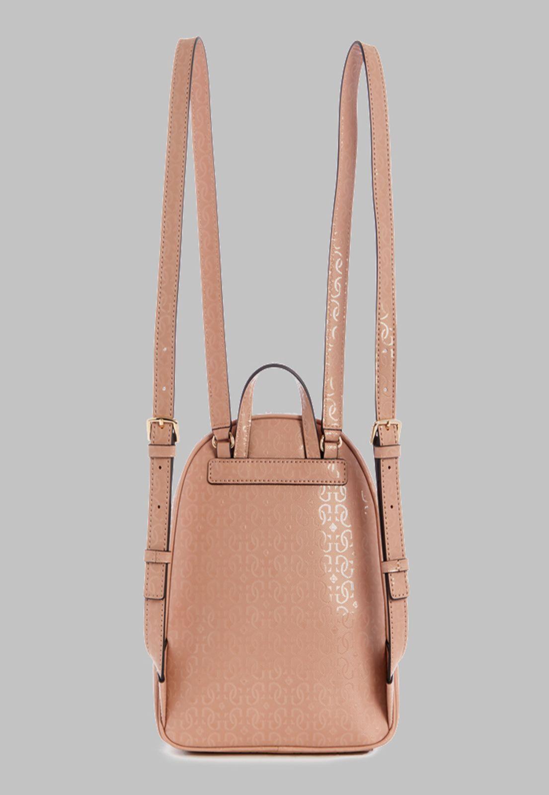 Mochila Guess Malia Backpack Bst Crema-2