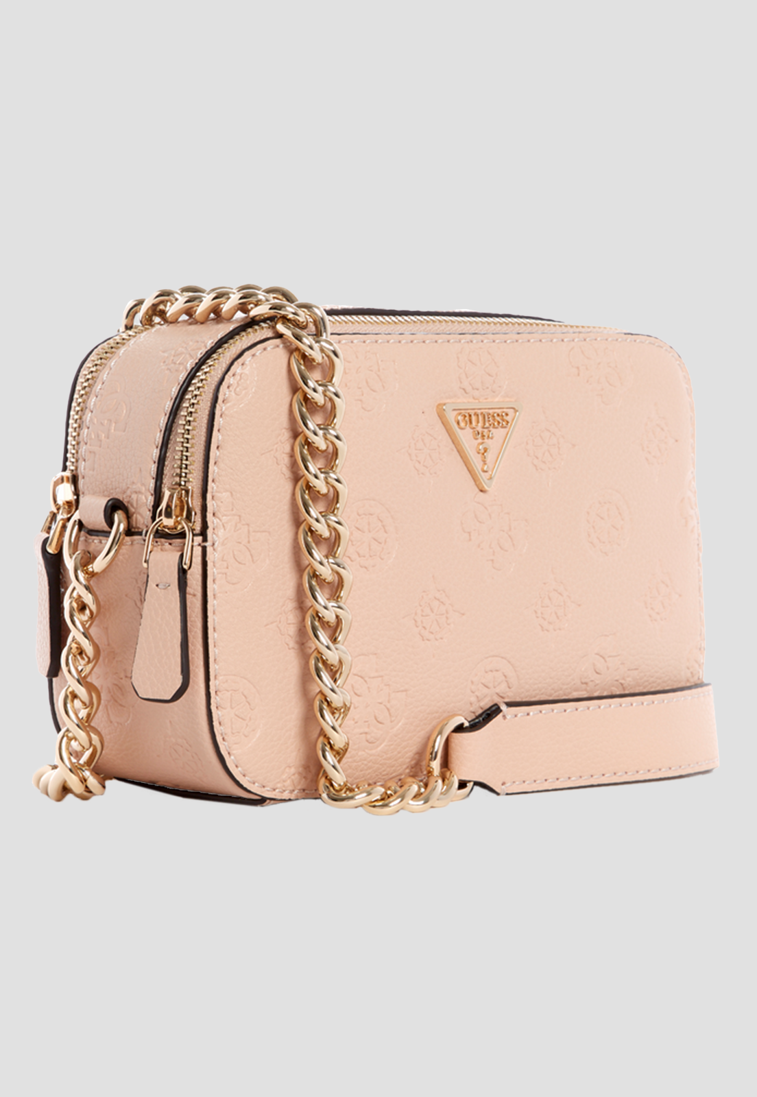 Cartera Helaina Crossbody Camera Alm Rosado Guess-1