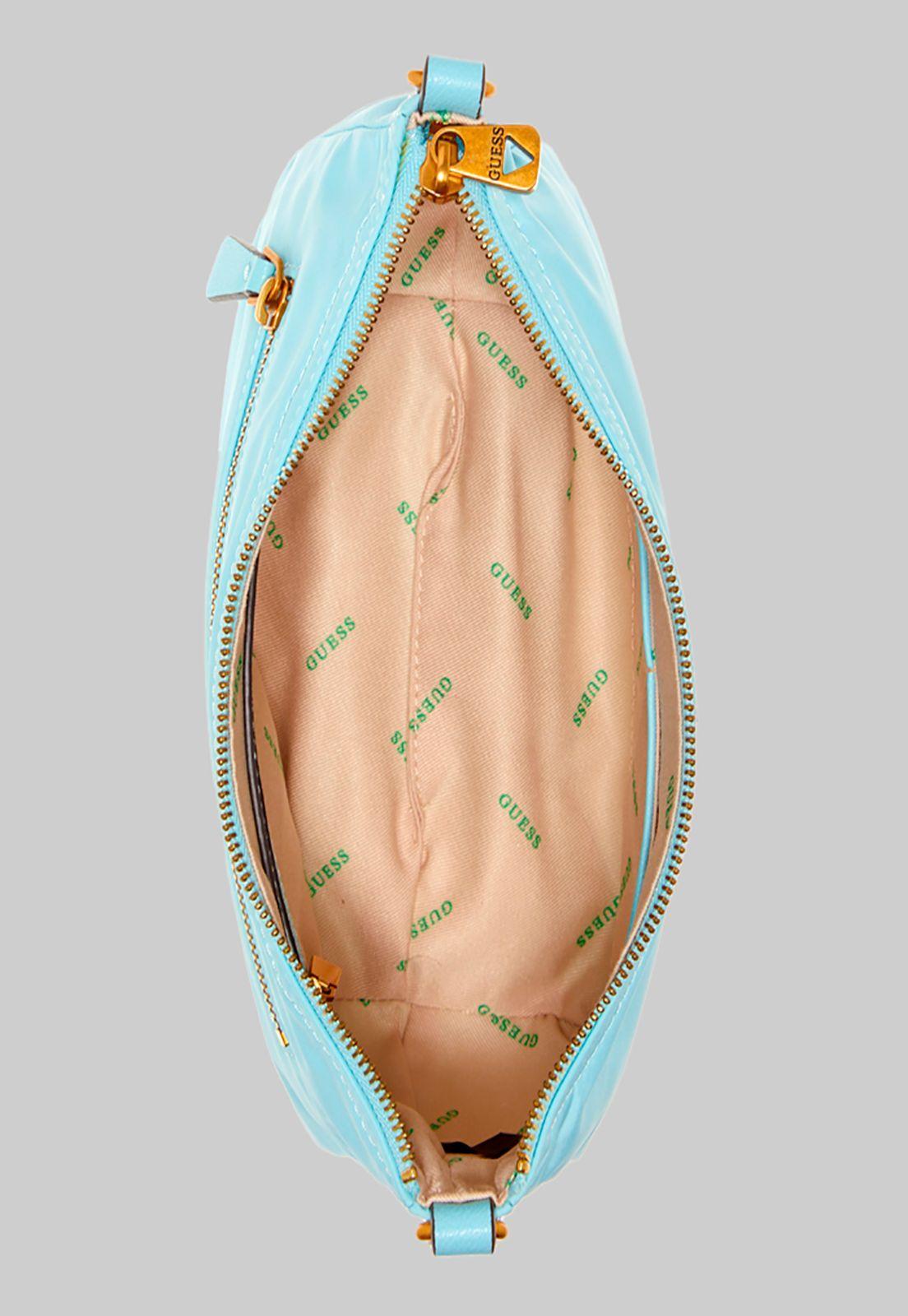 Cartera Eco Gemma Hobo Aqu Celeste Guess-3