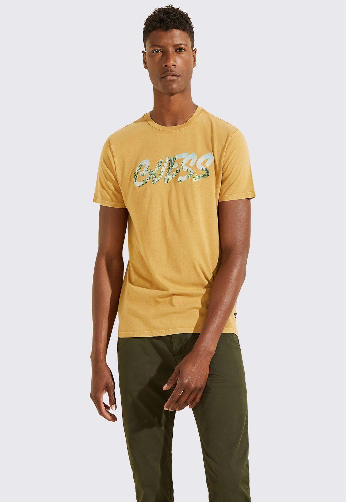 Polera Guess Ss Graffiti Logo Tee-0